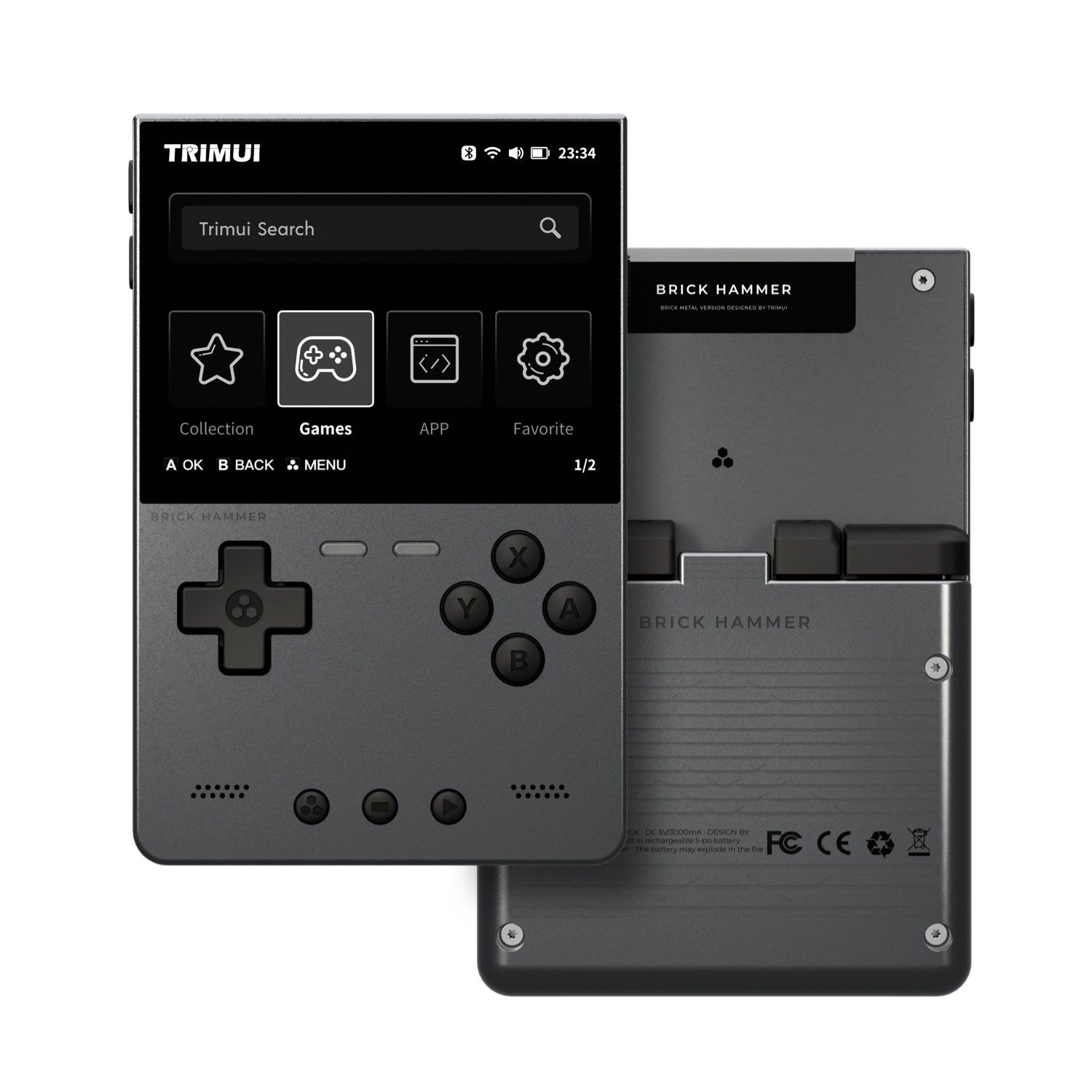 TRIMUI BRICK HAMMER レトロハンドヘルドゲ - Retro Gaming Kiosk のレビューと価格