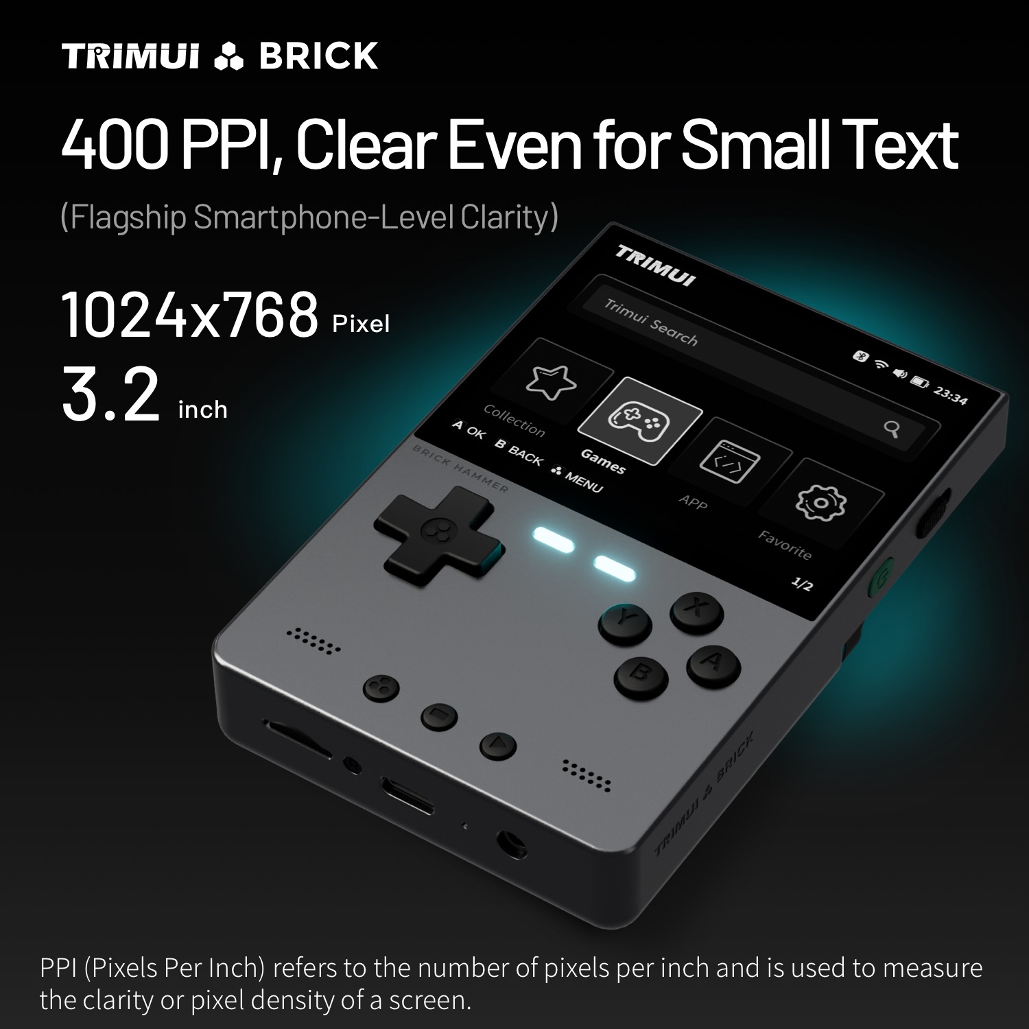 TRIMUI BRICK HAMMER レトロハンドヘルドゲ - Retro Gaming Kiosk のレビューと価格