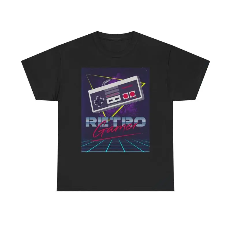 レトロゲームTシャツ N64 スーパーコントローラー ヘビー - Retro Gaming N64 のレビューと価格